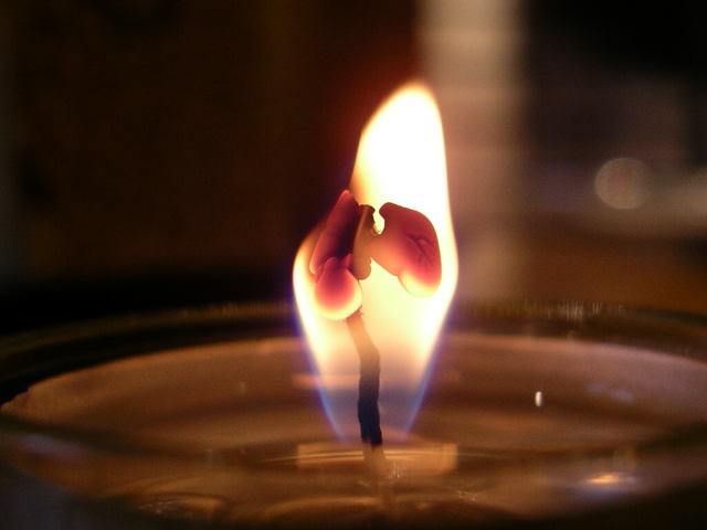 Feuer und Flamme...