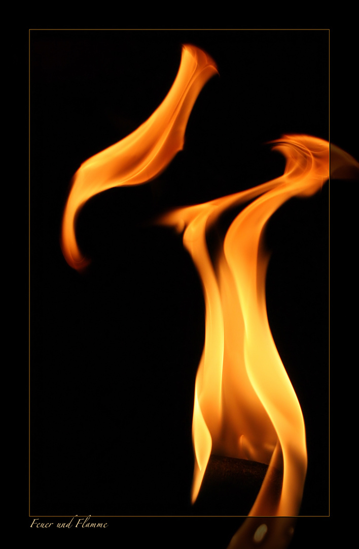 Feuer und Flamme