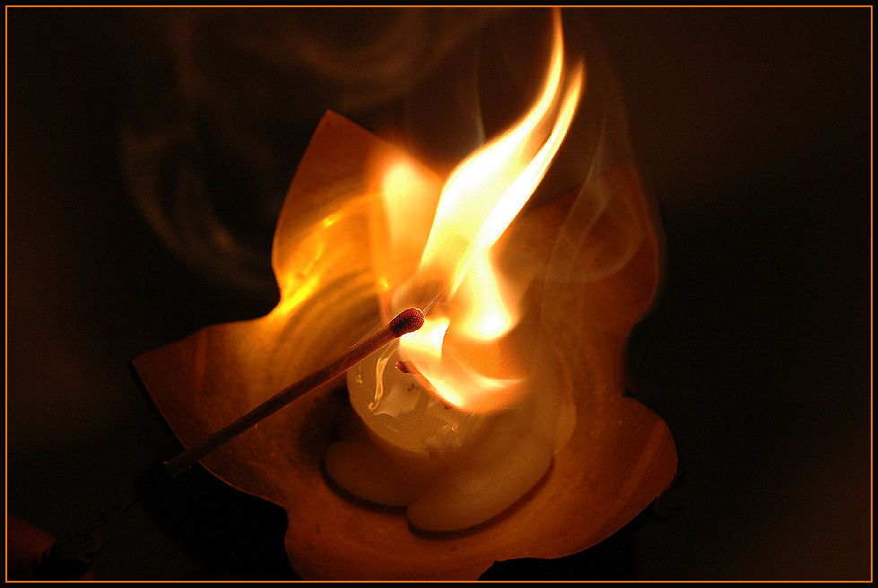 Feuer und Flamme