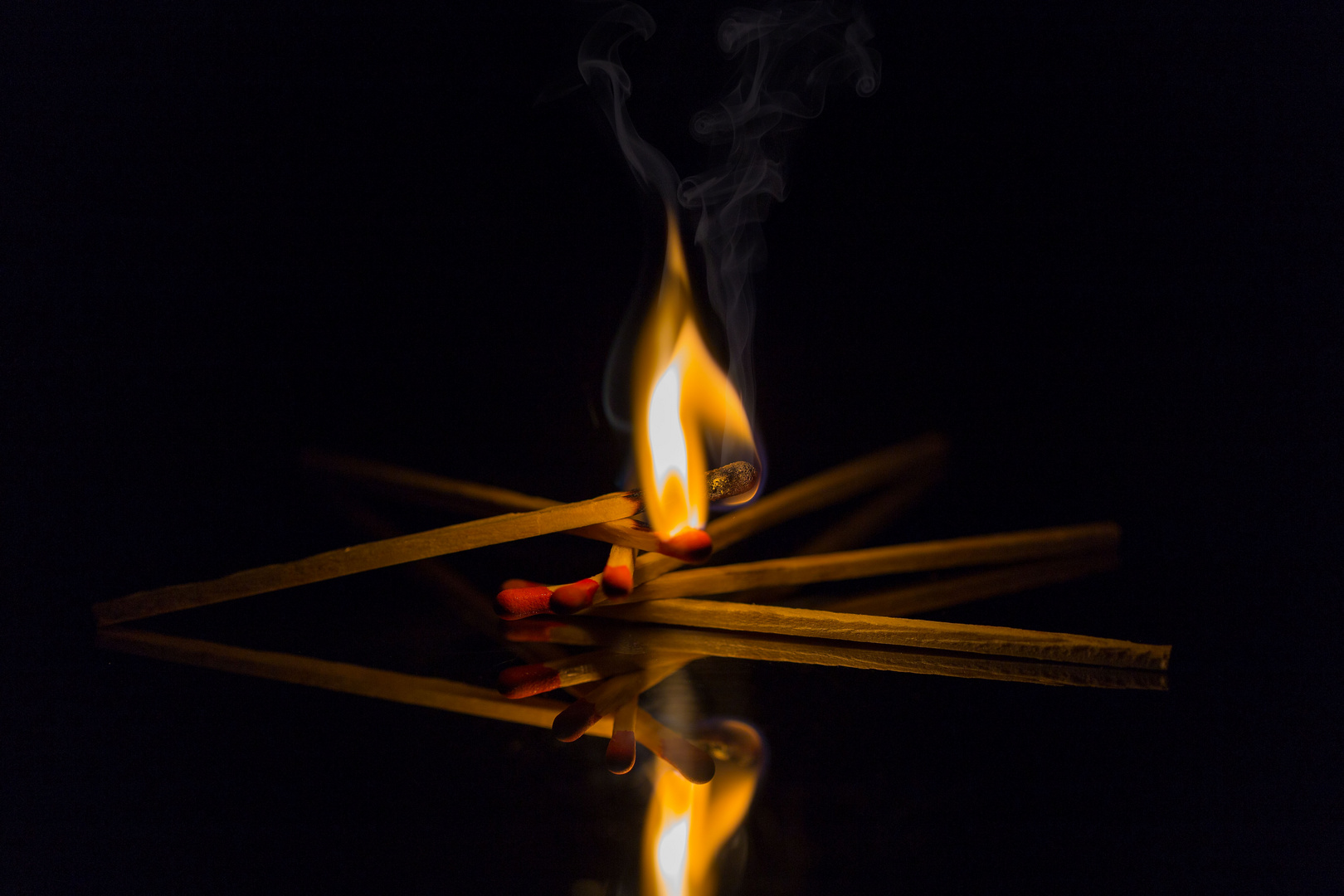 Feuer und Flamme