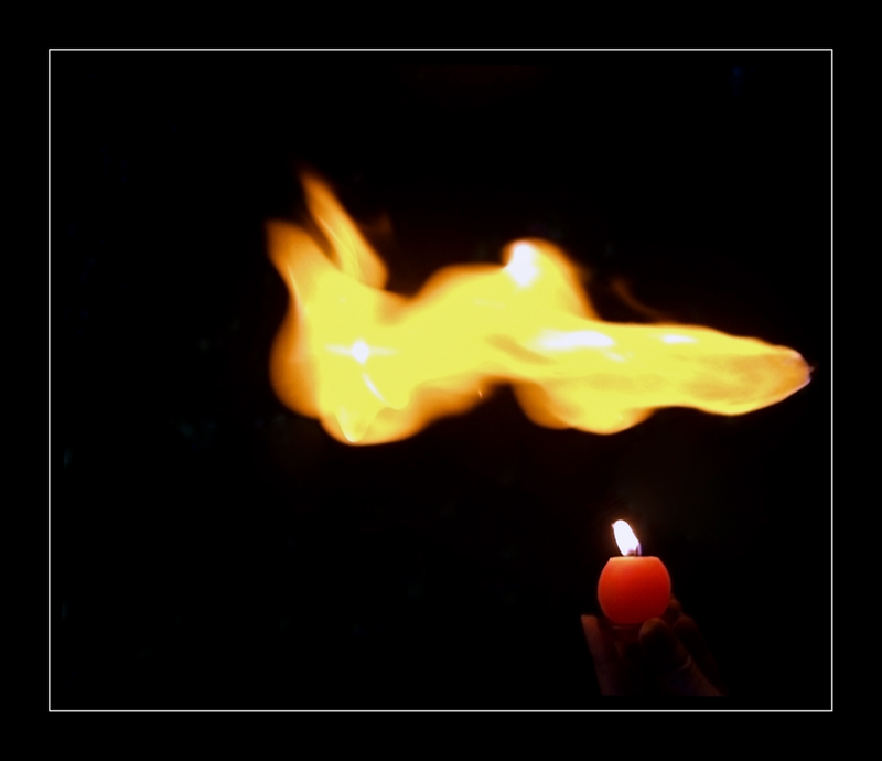 Feuer und Flamme :-)