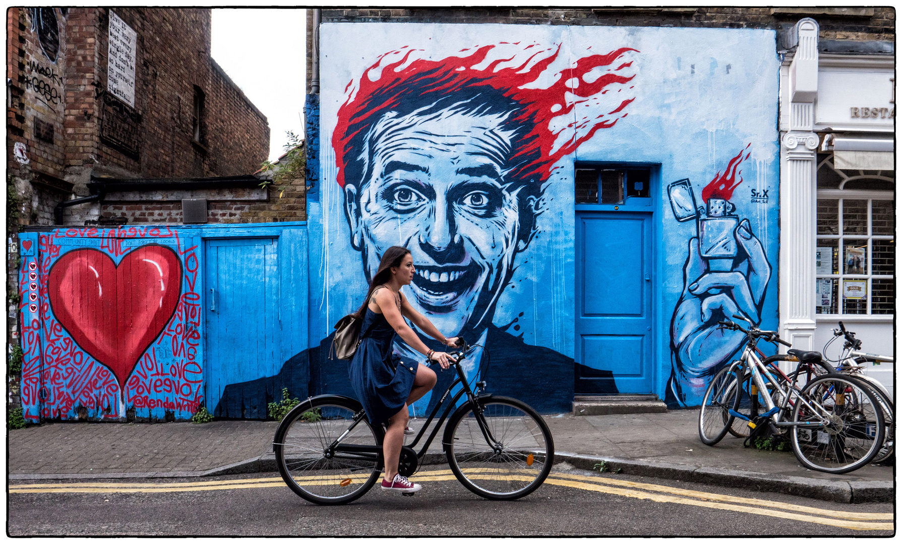 Feuer und Flamme Foto & Bild | london, streetart ...
