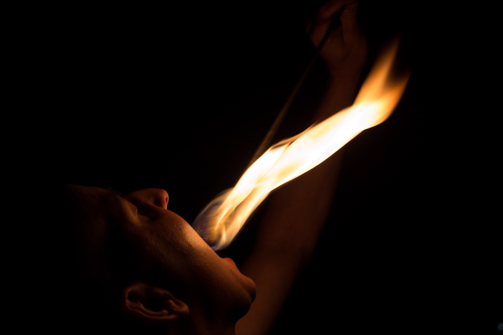 Feuer und Flamme