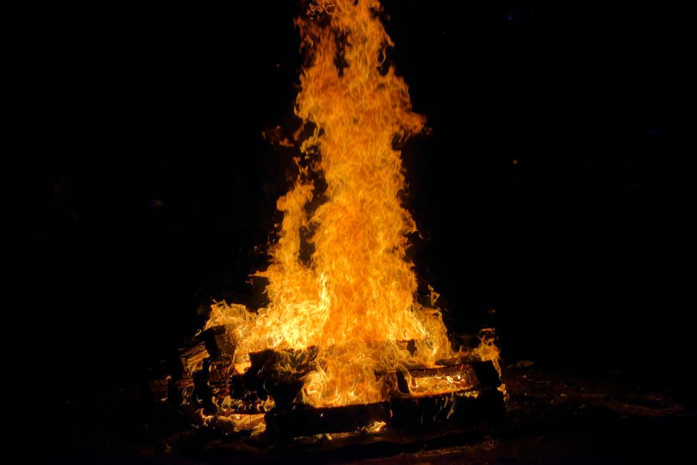 Feuer und Flamme