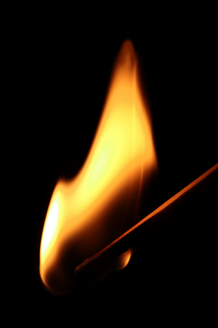 Feuer und Flamme....