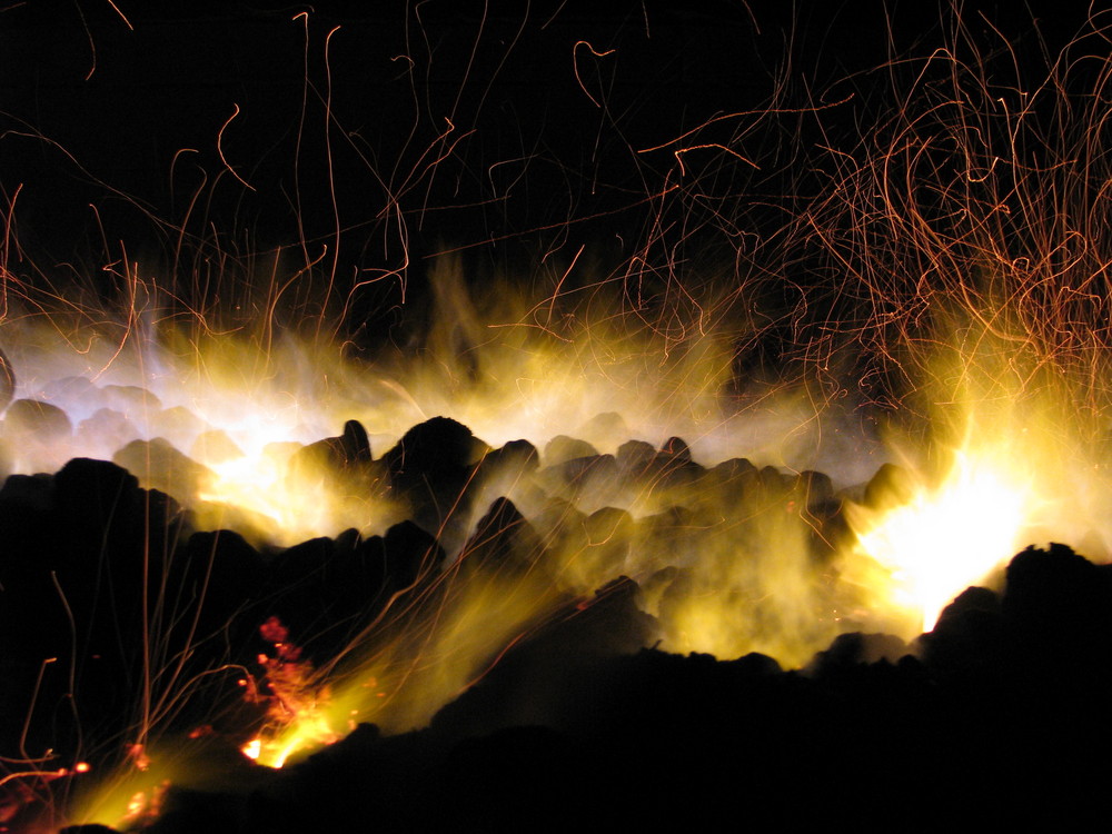 ... Feuer und Flamme für einen guten Whisky