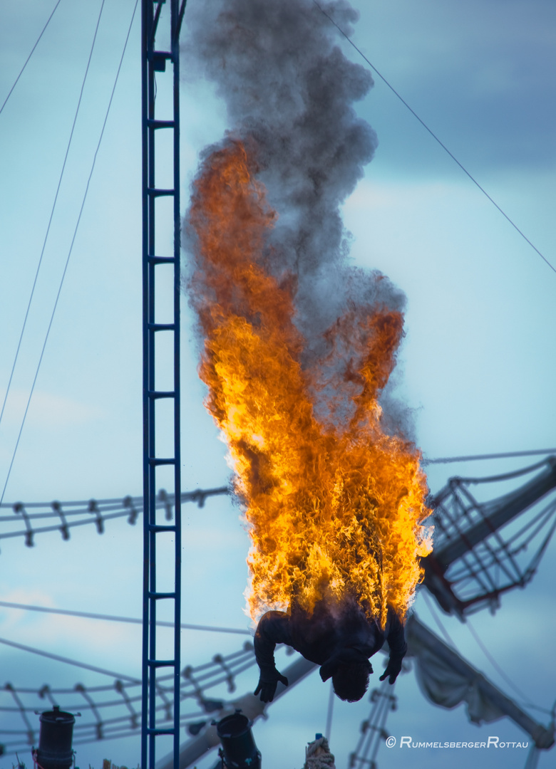 Feuer und Flamme im Europapark