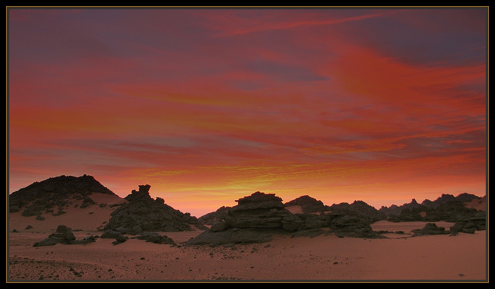 Feuer und Sand