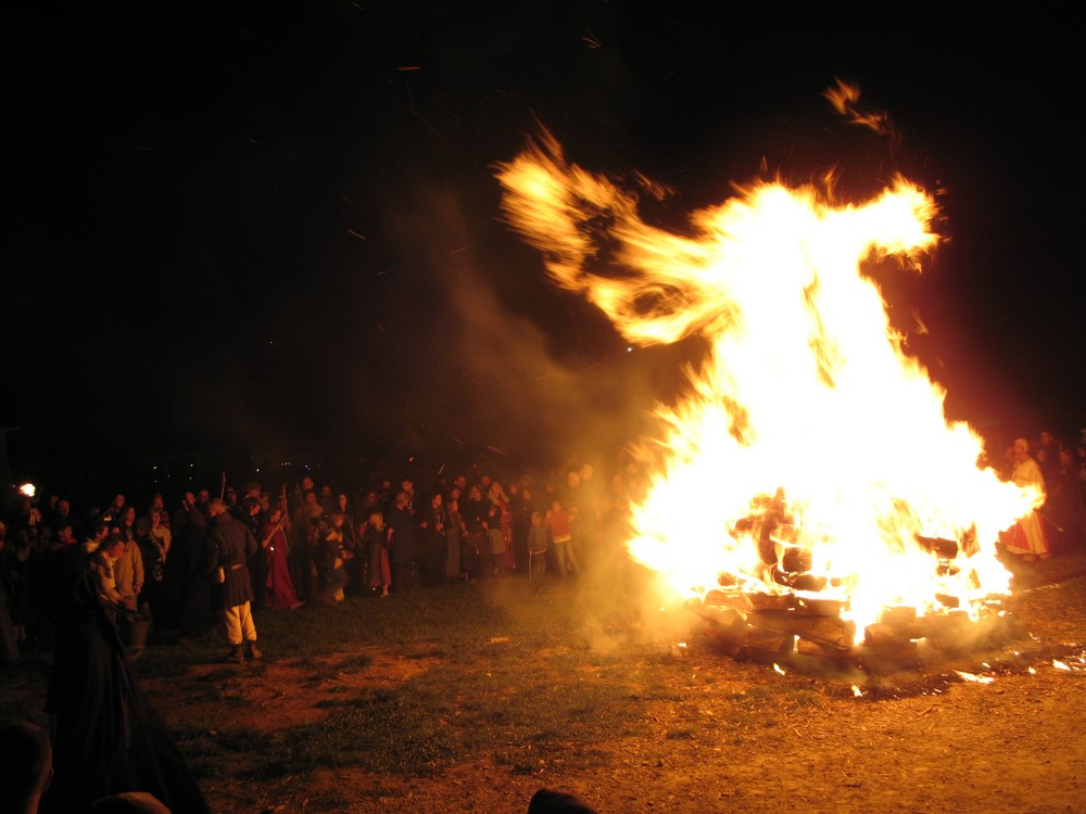 Feuer Walpurgisnacht