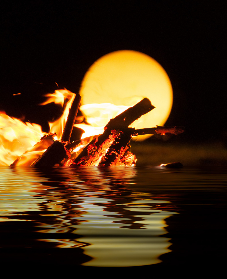 Feuer Wasser Mond