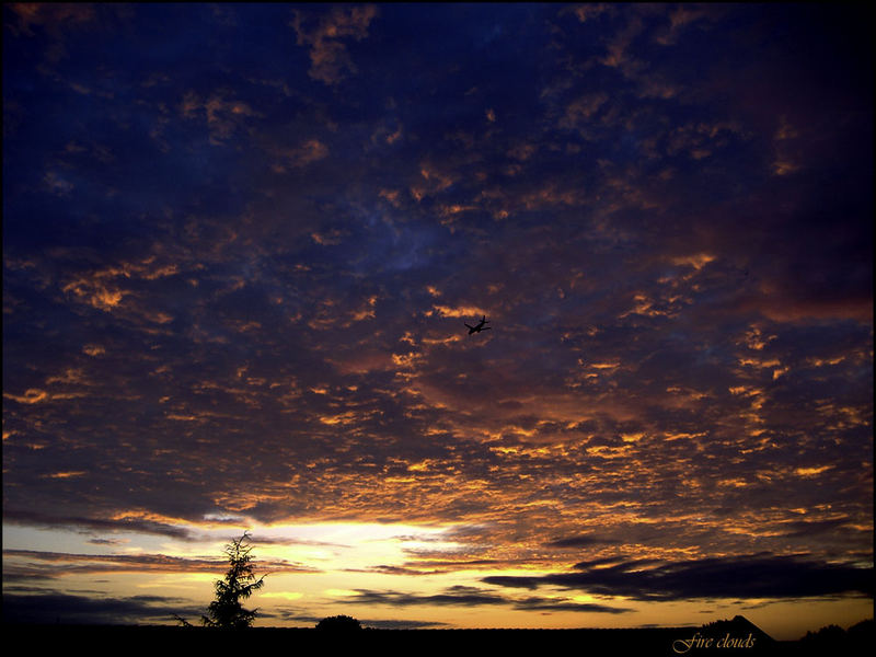 Feuer Wolken