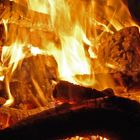 Feuer zur Wintersonnenwende