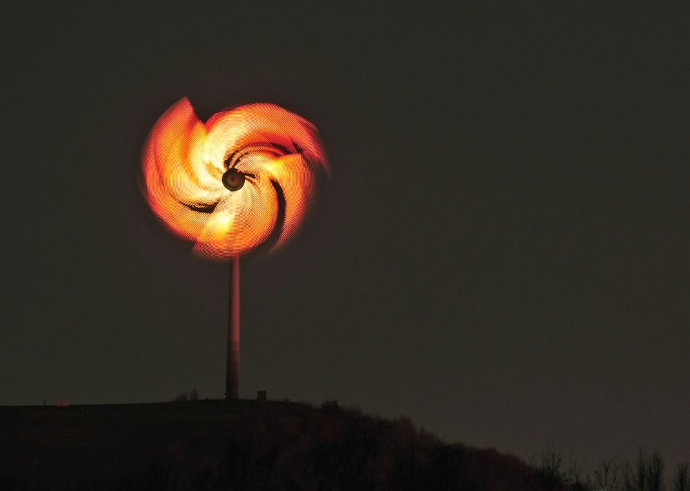 Feuerball im Münchner Norden