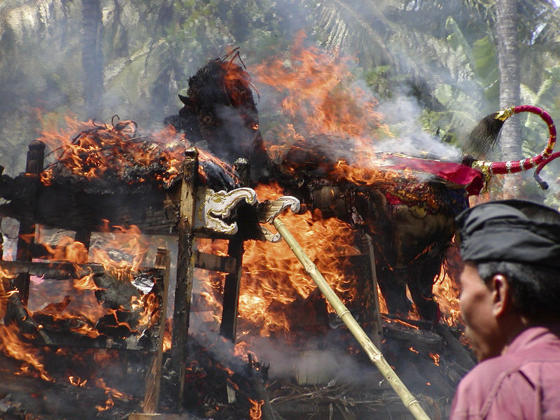 Feuerbestattung auf Bali Foto & Bild | asia, indian ocean, world Bilder