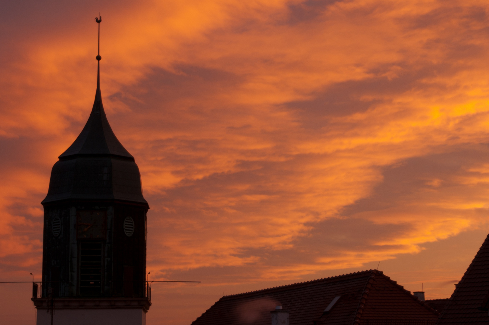 Feuerhimmel über Feuerbach