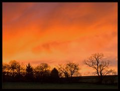 Feuerhimmel über mir... - überwältigend... !