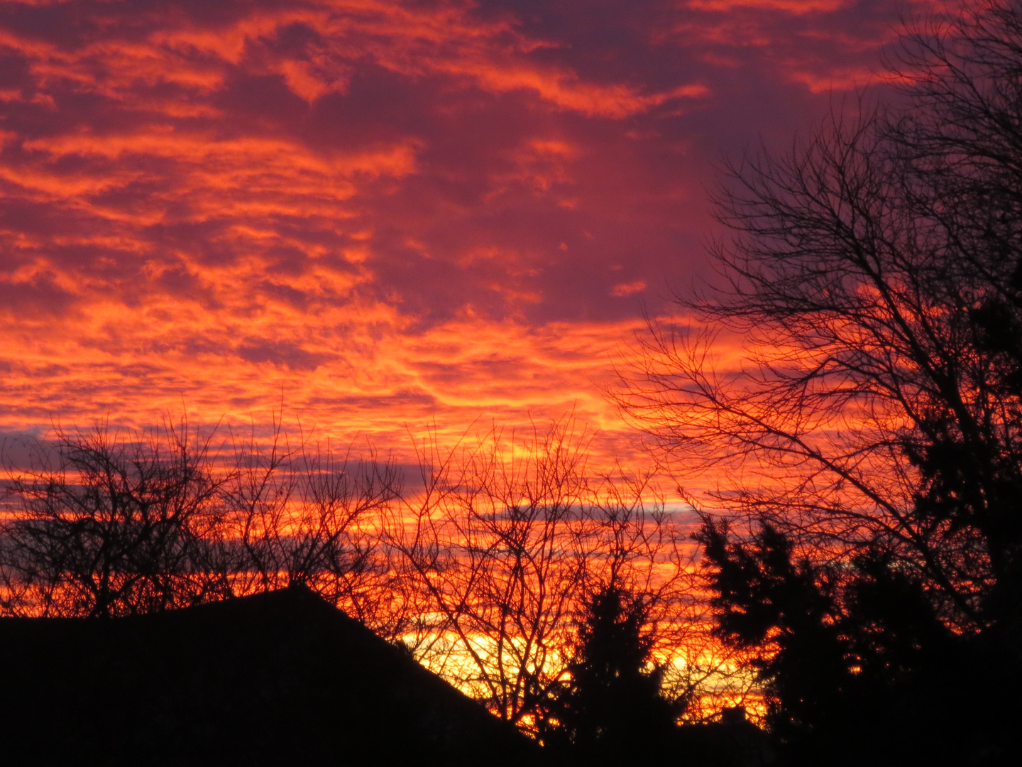 Feuerhimmel,Götterdämmerung,Abenddämmerung