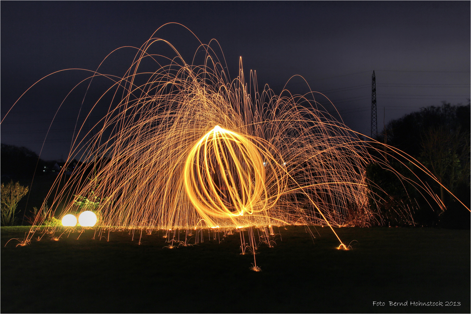 Feuerkugel ... auf spontaner Fototour