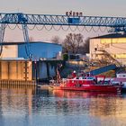 Feuerlöschboot 2 im Düsseldorfer Hafen