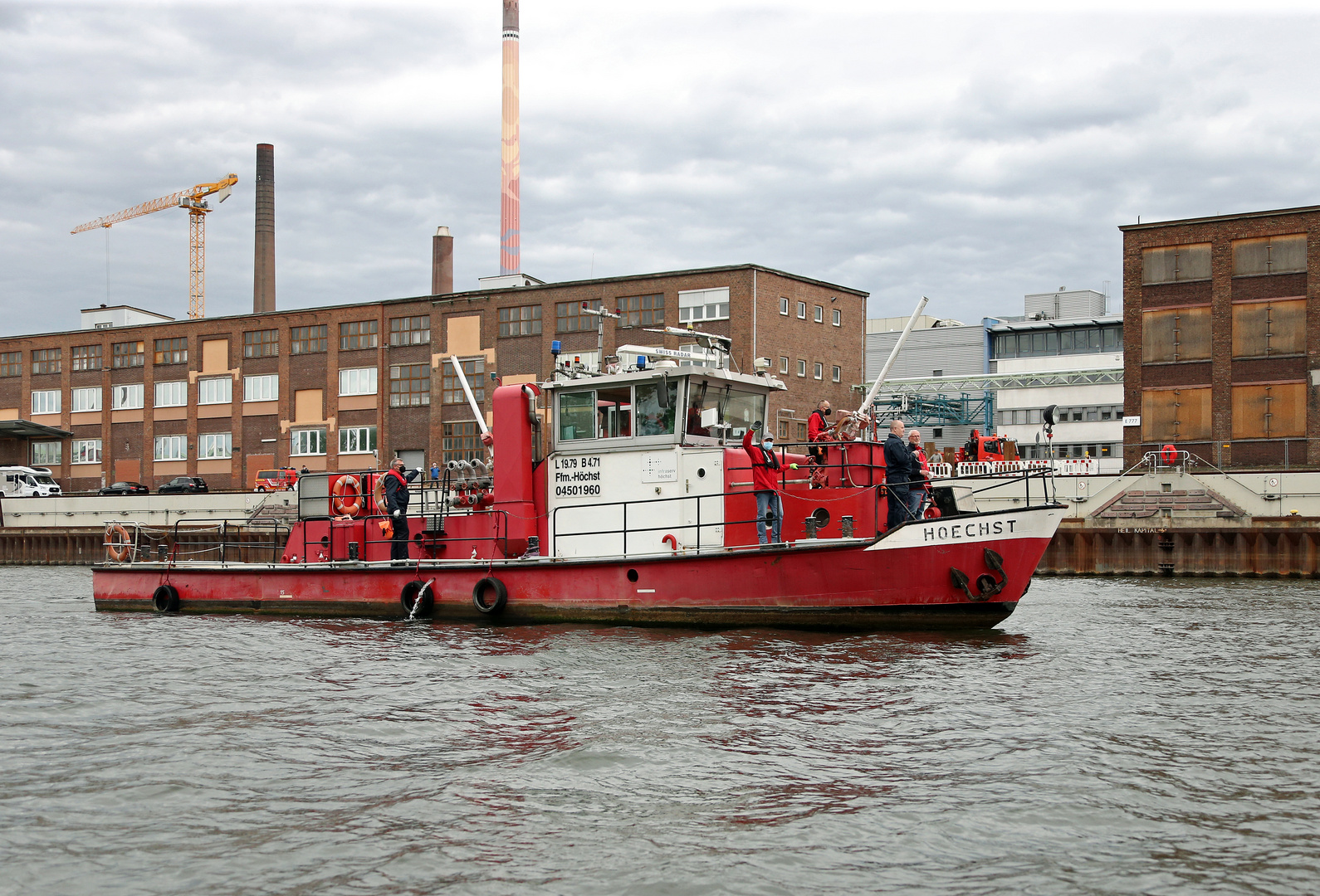 Feuerlöschboot -FLB- HOECHST