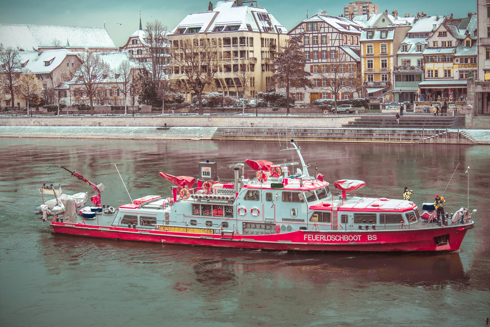 Feuerlöschboot von Basel