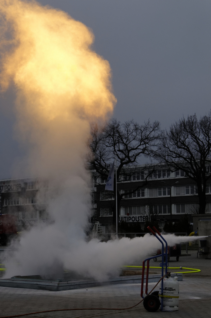 Feuerlöschübung