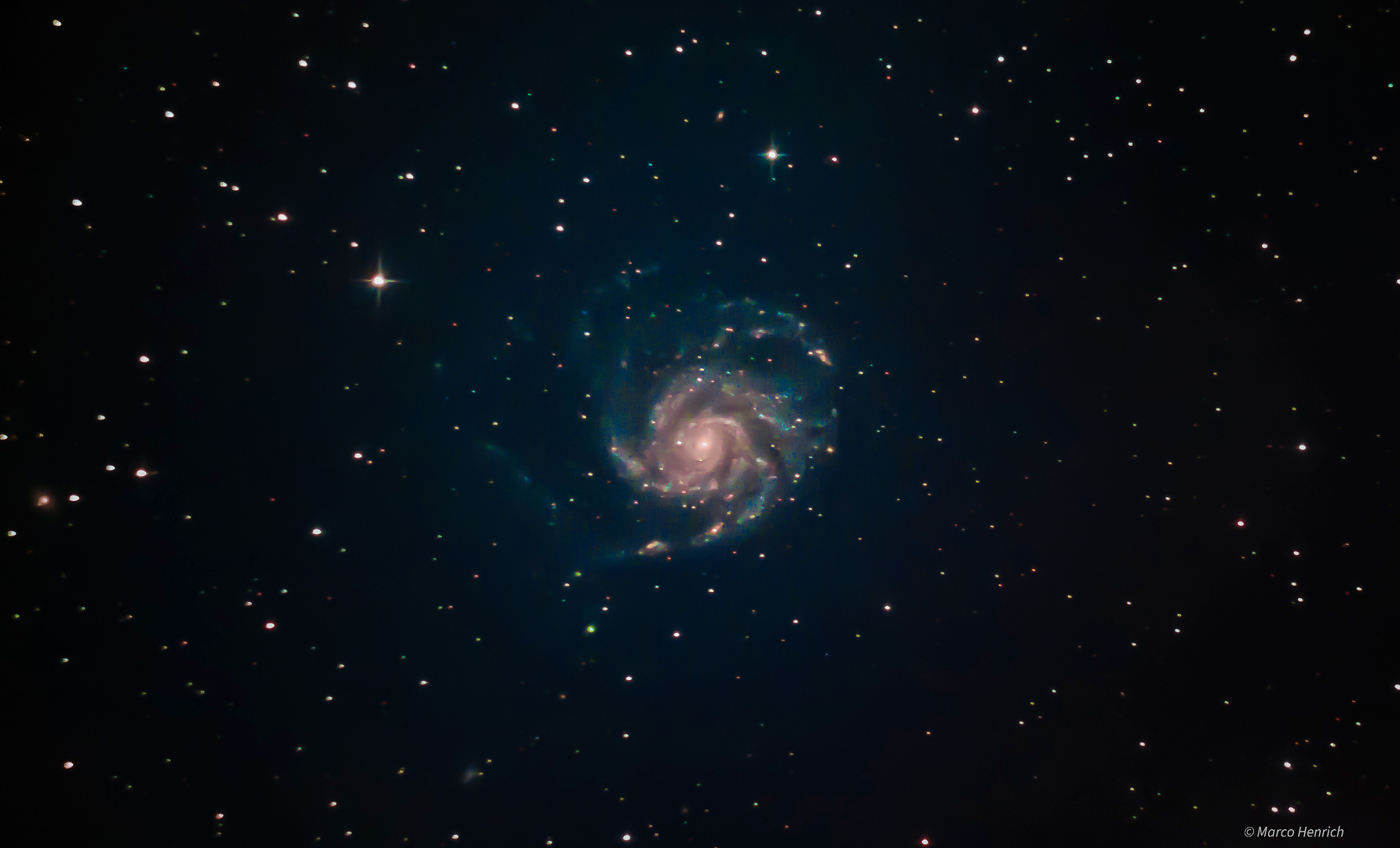 Feuerrad-Galaxie (M01)