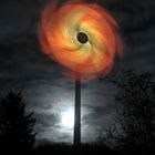 feuerrad mit vollmond 3