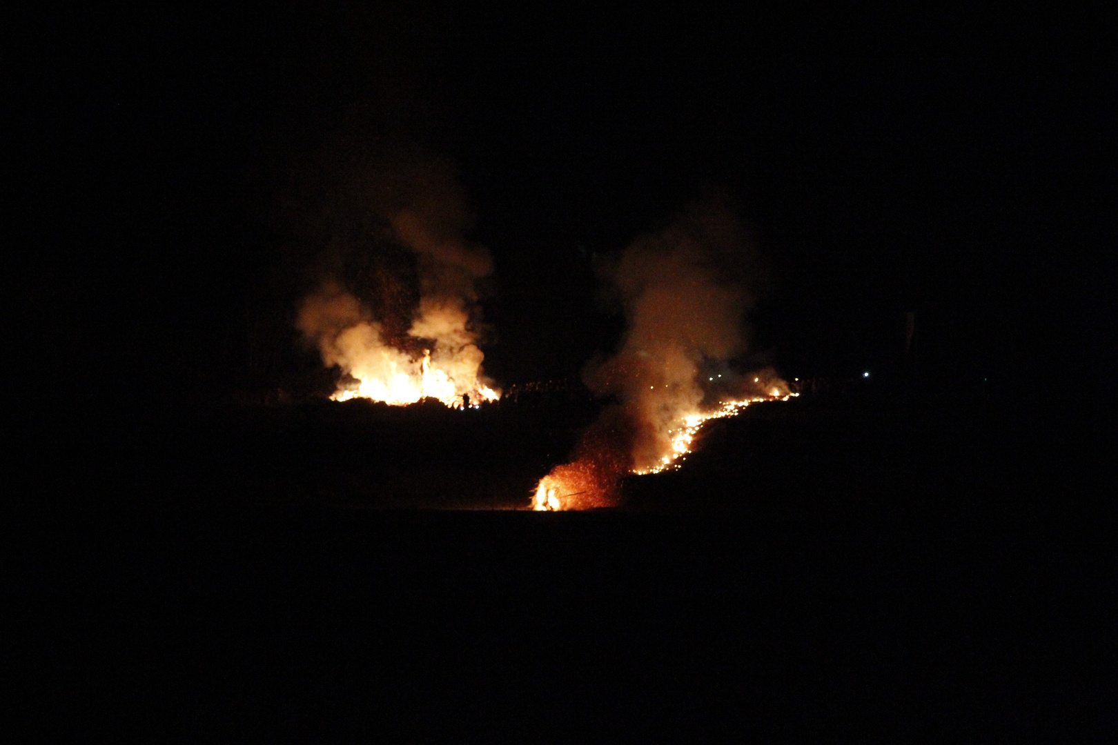 Feuerräder in Lügde Lippeland