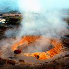 Feuerring auf Island