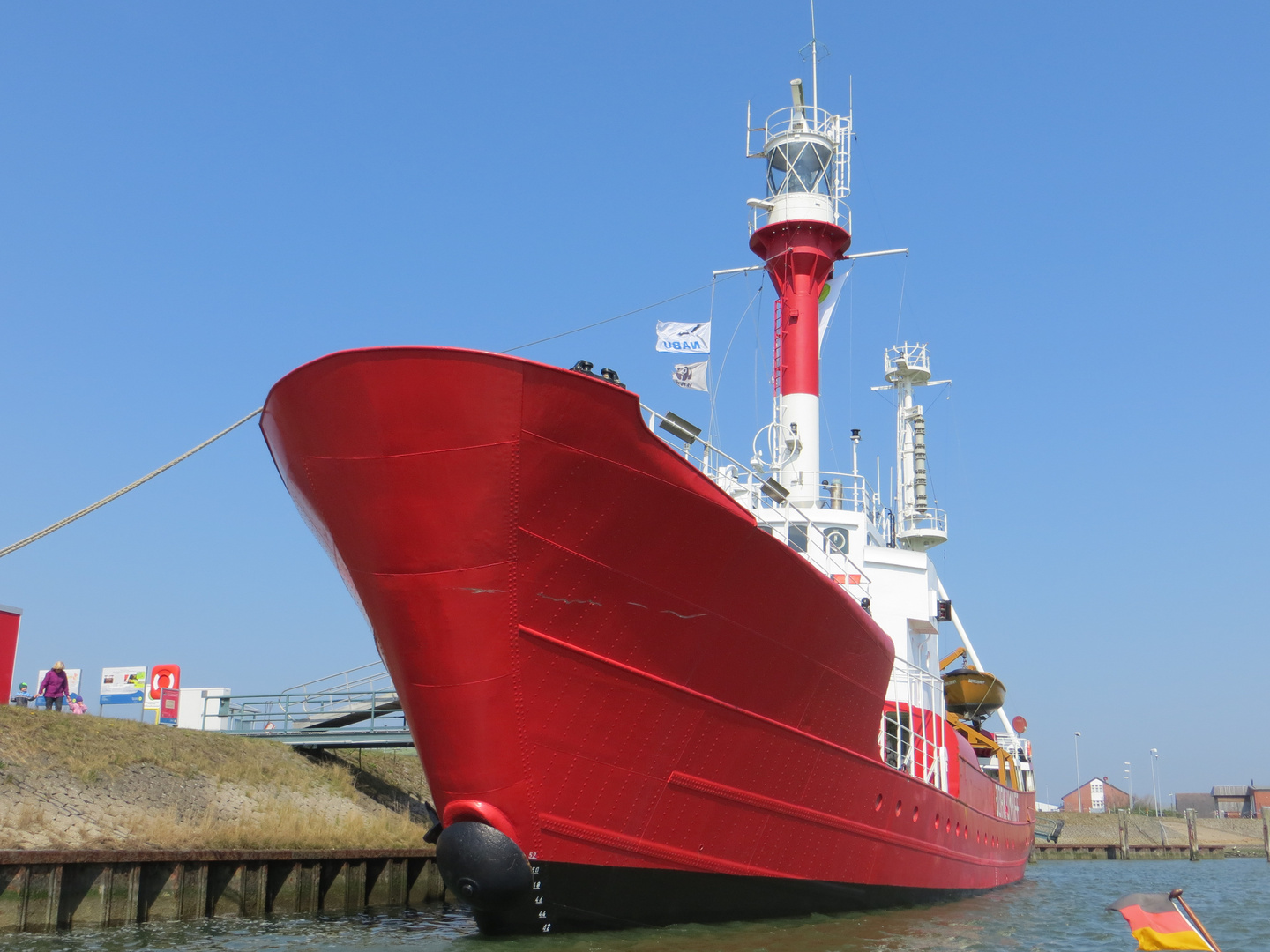 Feuerschiff " Borkum Riff "