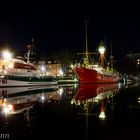 Feuerschiff Deutsche Buchtt und SAR Rettungskreuzer am Delft