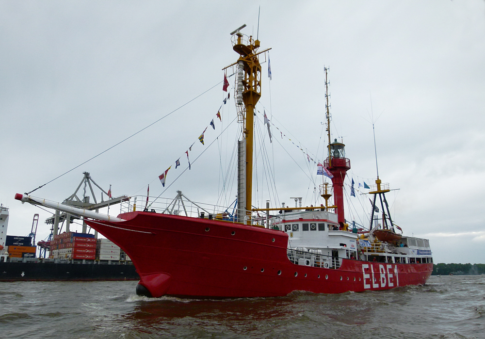 Feuerschiff  Elbe 1  -  Museumsschiff