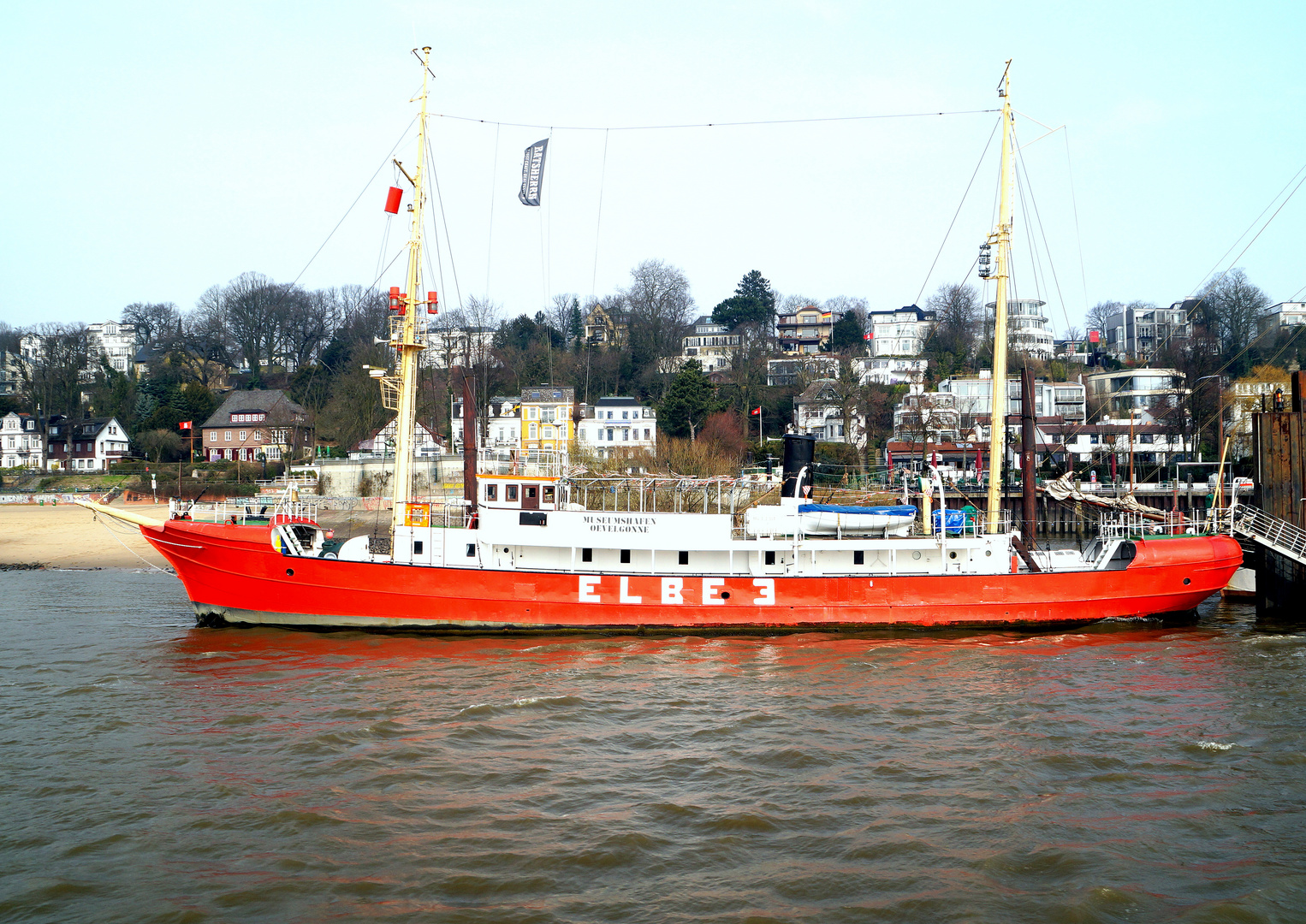 Feuerschiff Elbe 3 Museumshafen Övelgönne