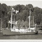 Feuerschiff Elbe3 im Museumshafen Övelgönne