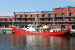 Feuerschiff Fehmarnbelt im Lübecker Hafen