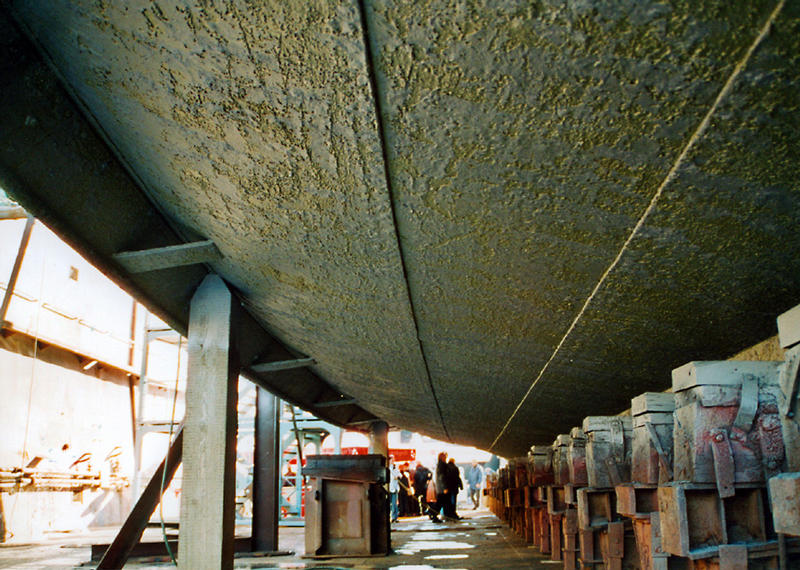 Feuerschiff im Dock