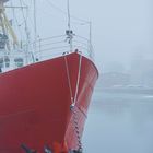 Feuerschiff im Nebel