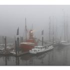 Feuerschiff LV 13 im Nebel (Hamburg 2019)