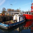 Feuerschiff mit Spiegelung