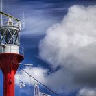 Feuerschiff "Riff" auf Borkum, Detailaufnahme