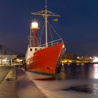 Feuerschiff Weser bei Nacht 2