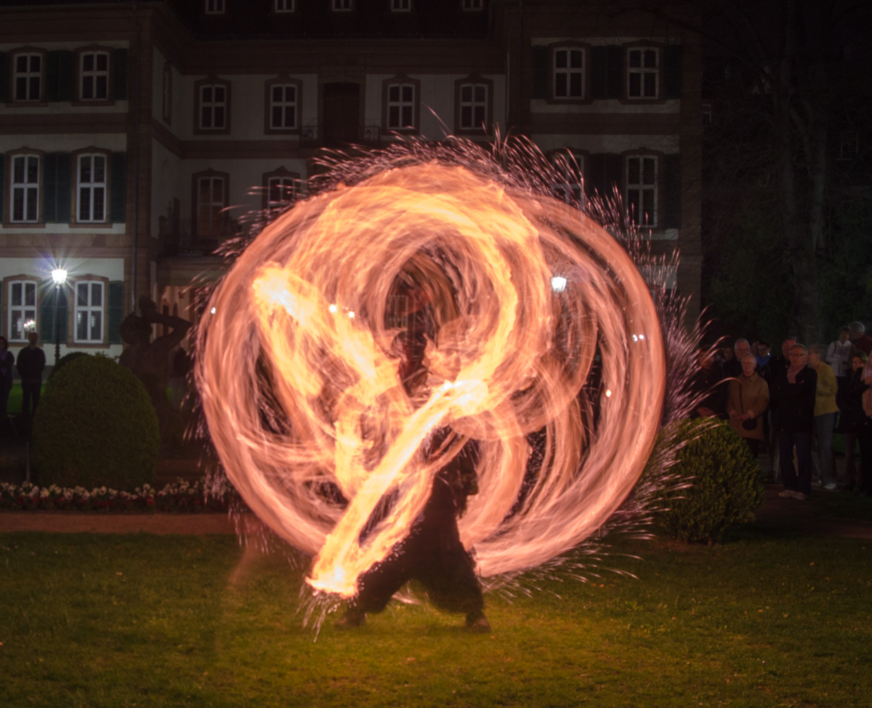 Feuershow bei der Luminale 2014 - 2