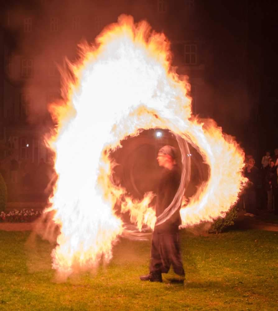 Feuershow bei der Luminale 2014 - 5