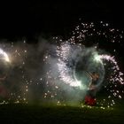 Feuershow beim Sehusafest