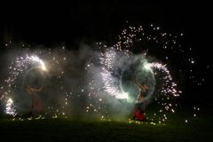 Feuershow beim Sehusafest