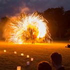 Feuershow zur Kulturnacht 2016 in Riddagshausen