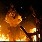 Feuerspiele bei einem Kecak Tanz, Bali/Indonesien