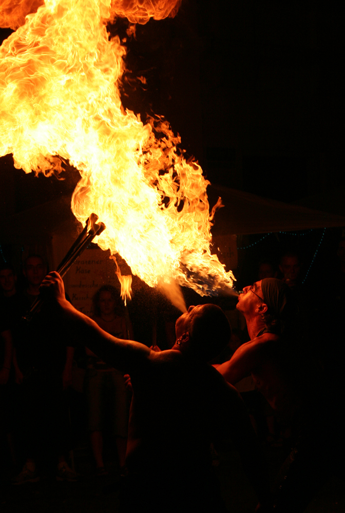 Feuerspucker Hechtfeste 2007