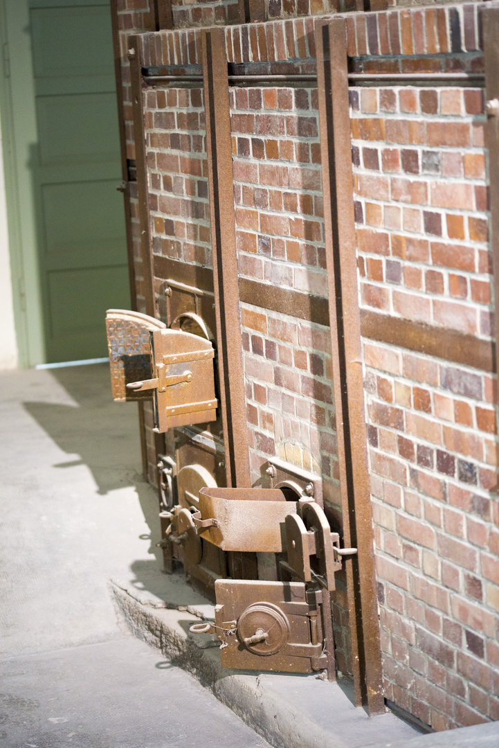 Feuerstätte im Krematorium Dachau